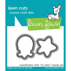 Lawn Fawn SO JELLY die set: